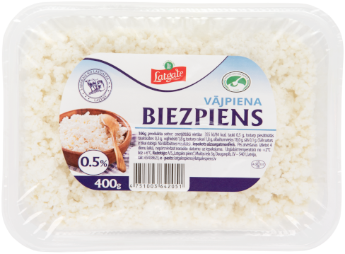 0,5% vājpiena biezpiens