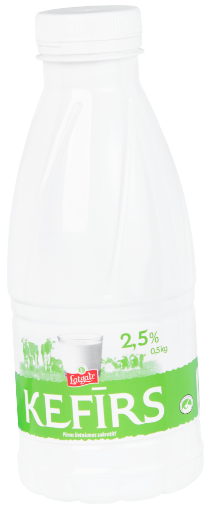 2,5% kefir in a bottle