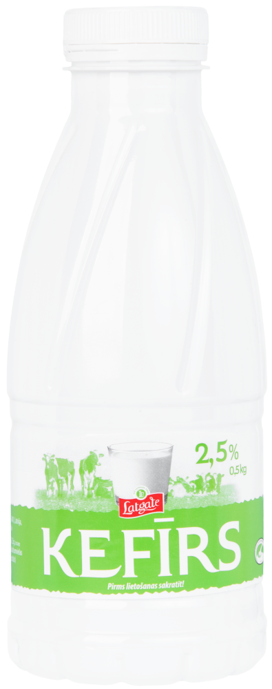 2,5% kefir in a bottle