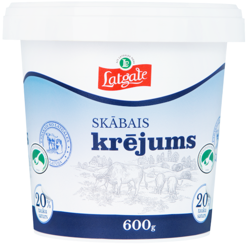 20% skuobais kriejums