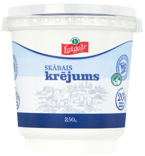 20% skuobais kriejums