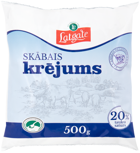 20% skuobais kriejums