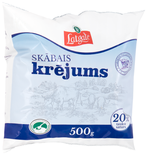 20% skuobais kriejums