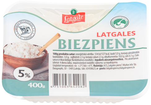 5% cottage cheese Latgale