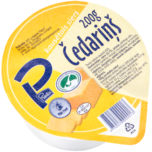 Processed cheese Čedariņš