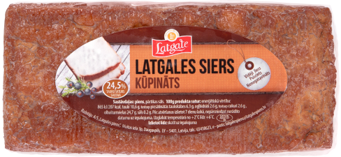 Latgales siers kūpināts