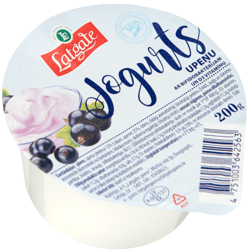 Currant yogurt with bifidobacteria